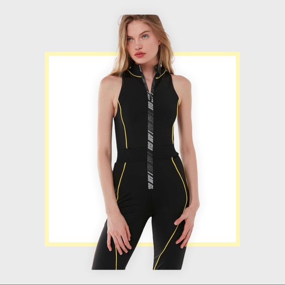 I Am Gia Darsha zip front jumpsuit - Picture 4 of 5